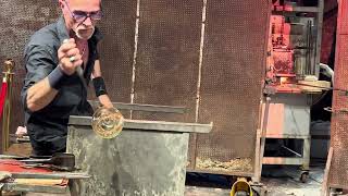 Glass making in Murano Venice Italy [upl. by Mientao]