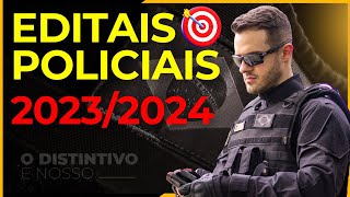 Concurso Policiais Panorama das Oportunidades 2023 e 2024 Civil Militar e Penal [upl. by Bonne]