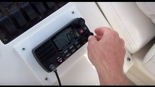 Boating How To  Marine VHF Radio MMSI and DSC [upl. by Obrien178]