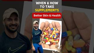 When amp How to take Supplements for better absorption shorts [upl. by Hessney]