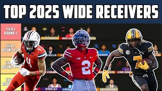 Top 2025 NFL Wide Receiver Tiers  CLASS IS LOADED [upl. by Karab605]