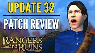 LOTRO News Update 32 Patch Review  Rangers and Ruins [upl. by Ilak962]