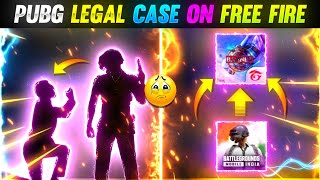 PUBG LEGAL Case On Free Fire🤯shorts freefireshorts [upl. by Nwahsak]