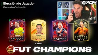 ABRO MIS RECOMPENSAS DEL FUT CHAMPIONS CON PLATAS [upl. by Notlrahc600]