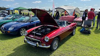 Classic Car Show  the Ascot Race Course in WA 080924 [upl. by Catina]