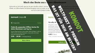 Komoot Premium vs Normal  doch das Weltpaket [upl. by Sanford387]