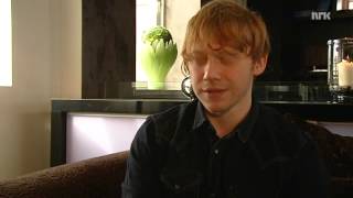 intInto The White Interview with Rupert Grint March 5th 2012 PART 2 [upl. by Beck619]