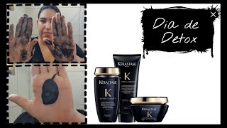 Rotina Detox com Chronologiste Kerastase  Pre shampoo Shampoo e máscara [upl. by Kelda]