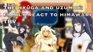 The hyûga and uzumaki family react to Himawari uzumaki TBV33 🇫🇷🇺🇸 [upl. by Adnilec]