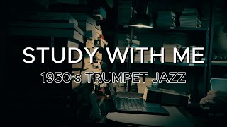 STUDY WITH ME  TRUMPET JAZZ  POMODORO 25  5 [upl. by Rumit]