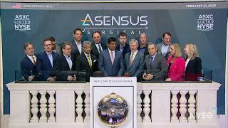 Asensus Surgical Inc NYSE American ASXC Rings The Opening Bell® [upl. by Pharaoh88]