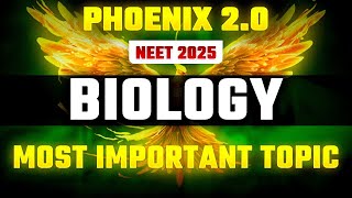 Phoenix 20 Biology Most Important Video for NEET 2025  Unacademy NEET English  UA [upl. by Marietta]