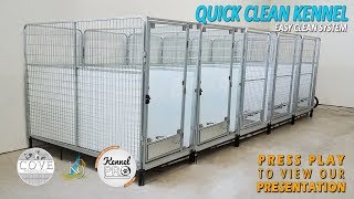 K9 Kennelstore Quick N Clean Kennels [upl. by Maurilla]