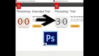 How to open Photoshop Cs6 with Trial expired [upl. by Anaujal190]