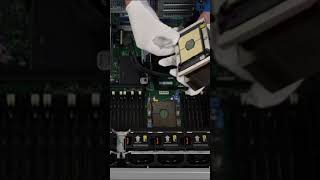 Dell PowerEdge R740 14th Gen  CPU Installation  tech satisfying server dell processor [upl. by Gaelan]