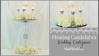 DIY Tall Floating Candle Centerpiece DIY Glam Centerpiece  DIY Tutorial [upl. by Licht676]