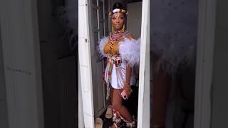 Zulu Queens village lifeSouth African culture Zulu Zulu girls dance AfricanCulturaldance shorts [upl. by Lewanna]