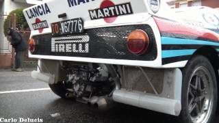 A Rally Icon The Lancia 037 Sound And Powerslides [upl. by Ydde]