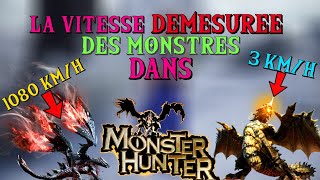 La VITESSE DÉMESURÉE des MONSTRES dans MONSTER HUNTER [upl. by Anaert]