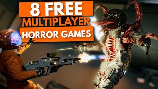 8 Best FREE Multiplayer Horror Games [upl. by Maxama]