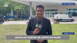 Comando Con Venezuela en Miami instalaron centro de apoyo para los votantes en el exterior  25Jul [upl. by Nelac318]