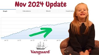 5 Year Olds Vanguard Portfolio Update 12 [upl. by Eglantine]