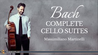 Bach  Complete Cello Suites Massimiliano Martinelli [upl. by Der]