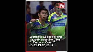 Sze FeiIzzuddin crowned China Open champions [upl. by Prentice]