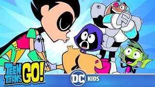 Teen Titans Go in Italiano  Stella e Robin si baciano  DC Kids [upl. by Ratna584]