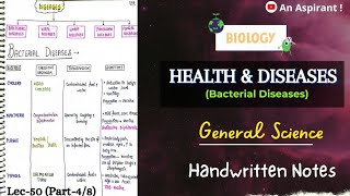 Bacterial DiseasesHealth amp DiseasesUnit11Part4  Biology  General Science  Lec50 [upl. by Ainigriv]