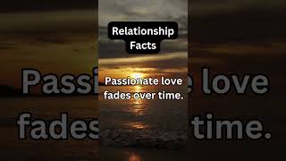 Passionate love fades over time psychologyfacts [upl. by Iviv]