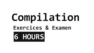 compilation cours complet exercice amp examen Transformation minimisation Grammaire SMI S5 [upl. by Sivia]