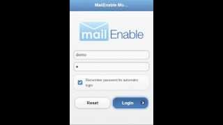 MailEnable Video New Mobile Webmail [upl. by Bunde]