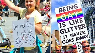 LGBT Gay Parade Signs with Sense of Humor To Match [upl. by Trevethick527]