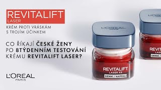 Revitalift Laser výsledky 8týdenní studie [upl. by Cross]