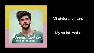 Alvaro Soler La Cintura LetraLyrics English Translation [upl. by Yerdua]