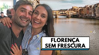 UM DIA EM FLORENÇA NA ITALIA  GUIA SEM FRESCURA  Travel and Share [upl. by Eilegna]