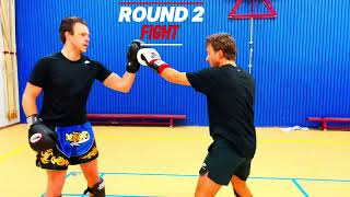 🔥 Intense Kickboxing Sparring at Kickboxing School Delft Gym 🥋 [upl. by Letnohs]