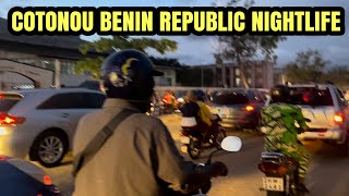 Cotonou City At Night  Wow Cotonou Benin Night View Beautiful [upl. by Hashim]