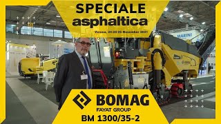 Speciale Bomag ad Asphaltica 21 walk around fresa BM 1300352 [upl. by Trocki]