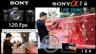 Sony a7 iii के साथ 35mm Slow Motion Video Quality Test [upl. by Moser]