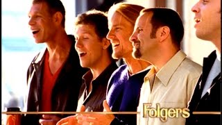 Rockapella FOLGERS Commercial  45 amp 30 [upl. by Neehahs274]