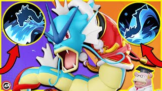 WHICH GYARADOS MOVESET IS BEST Pokemon UNITE [upl. by Zahara]