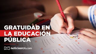 Así podrá acceder a la gratuidad de la educación superior en Colombia [upl. by Violeta]