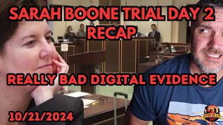 Sarah Boone Trial Day 2 Recap [upl. by Eddy]