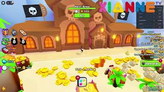 Open Area 27 PIRATE TAVERN amp Go Fishing  Pet Simulator 99 0012  Xianne TV [upl. by Dorotea]