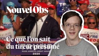 Qui était Thomas Matthew Crooks suspecté davoir tenté dassassiner Donald Trump [upl. by Ainirtak]