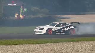 Mattia Conti  Nissan Silvia S15 1UZ turbo drifting at Drift Kings Series 2024 Round 2 France 🇫🇷 [upl. by Lybis]