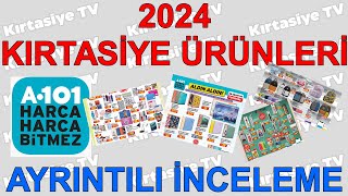 ➡️ A101 2024 KIRTASİYE ÜRÜNLERİ 🖊️ AYRINTILI İNCELEME 29 AĞUSTOS 2024 [upl. by Strickland]