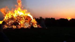 Osterfeuer in Altenberge 2011 [upl. by Kerwinn858]